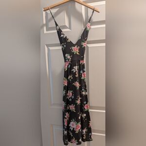 Reformation Stretch Floral Dress M